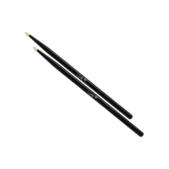 Official Dolly Parton Merchandise. Black drumsticks featuring the Dolly Parton Rockstar logo. Rock out with these sleek sticks!