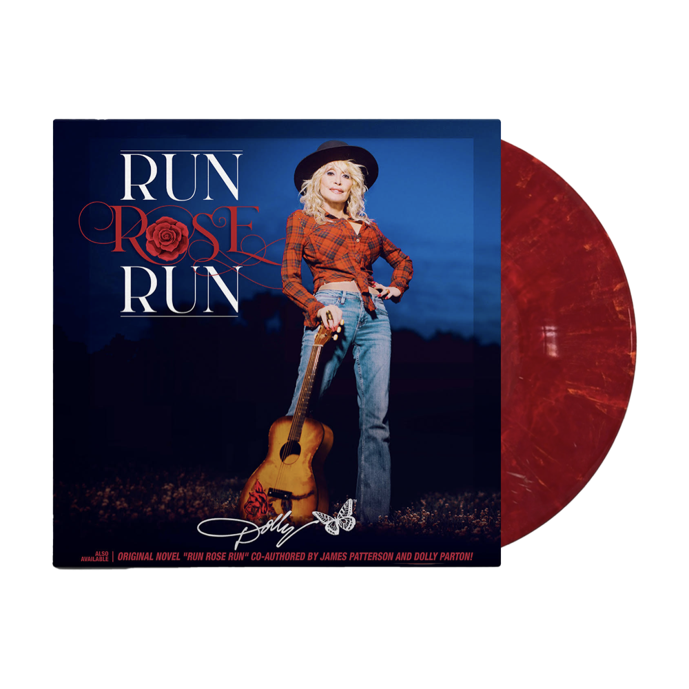 Run, Rose, Run Red Marble Vinyl Album - Limited Edition Red Vinyl