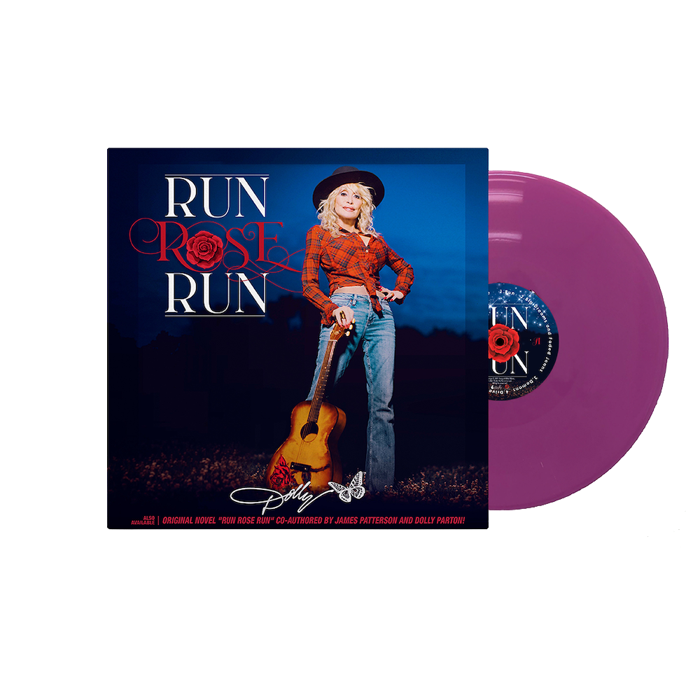 Limited Edition Violet Vinyl Record - Run Rose Run Purple Record for Collectors