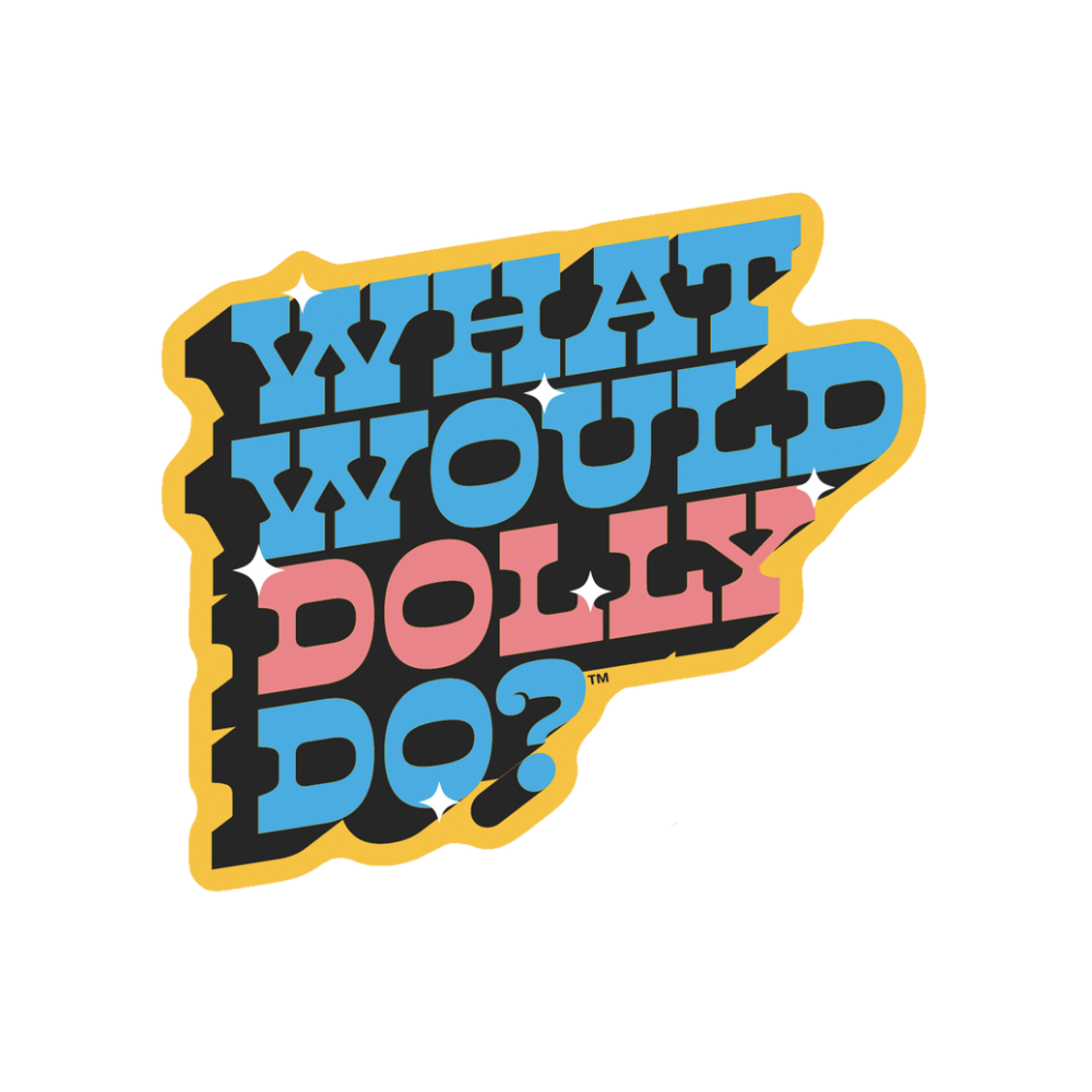 What Would Dolly Do sticker from STICKER SET available in our online store